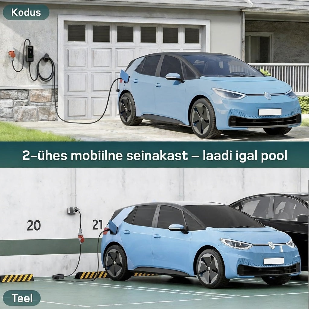 Talvolt Mobiilne laadija 11kW, 6m laadimiskaabel