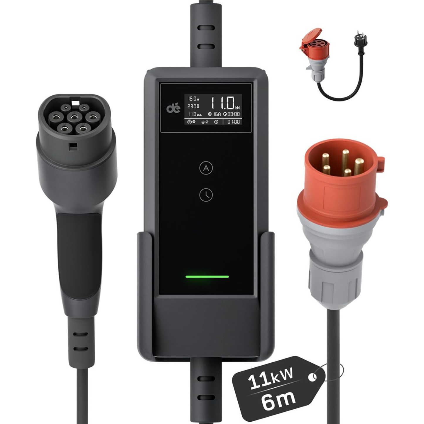 Talvolt Mobiilne laadija 11kW, 6m laadimiskaabel
